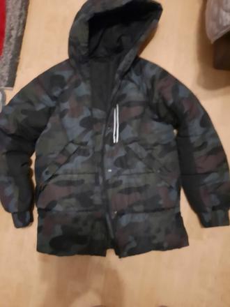 Zimná bunda pre chlapca hrubá vel.158/164, 158