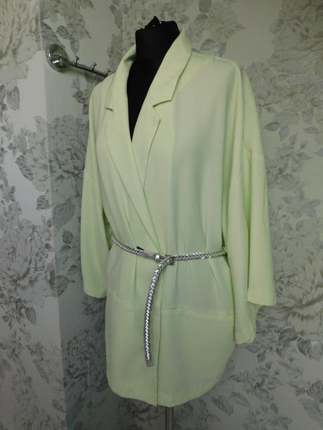 Damsky trendy štylovy blejzer/kardigan bez zapina, dorothy perkins,42