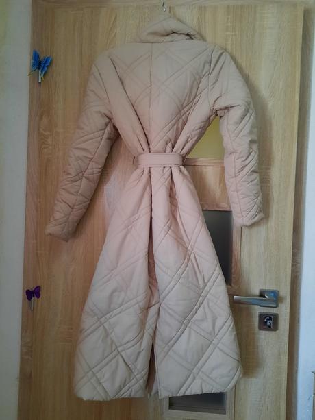 Krásna bunda, extra dlhá, f&f,xs