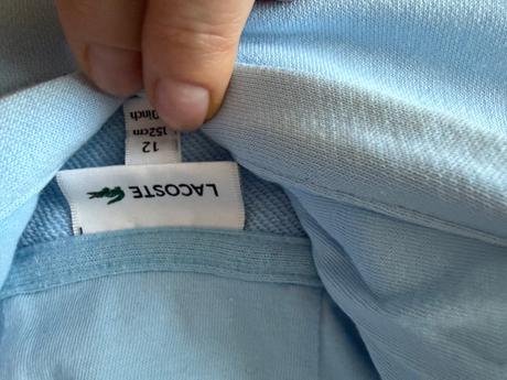 Bledomodra mikina lacoste, lacoste,152