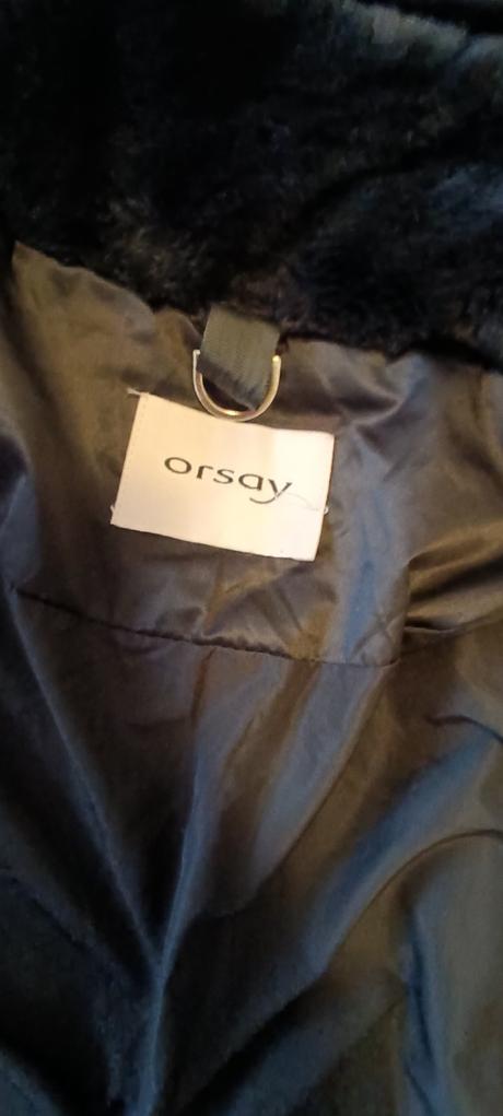 Nová paperová zimná bunda s kožušinou, orsay,36 / s