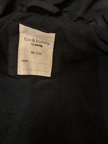 Zimná vetrovka 86, fox & bunny,86