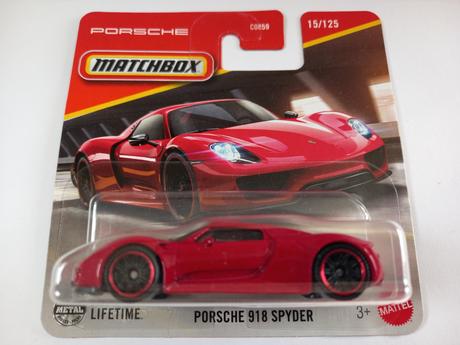 Matchbox - porsche 911 gt3, porsche 918 spyder,