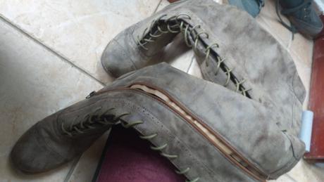 Cizmy na snurovanie, 40