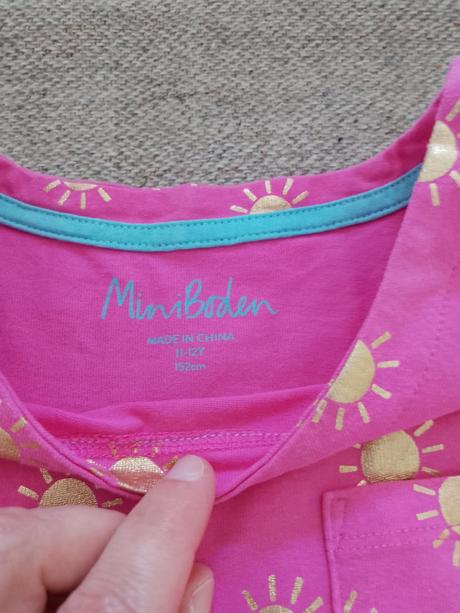 Dievčenské letné šaty, mini boden,152