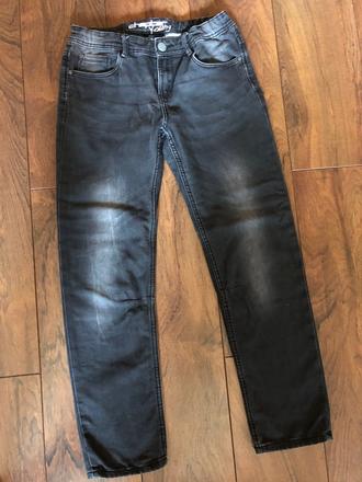 Chlapčenské čierne rifle 158, 158