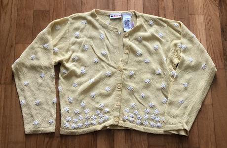 Detský pletený svetrík d 38, š 37, r 42cm, xl