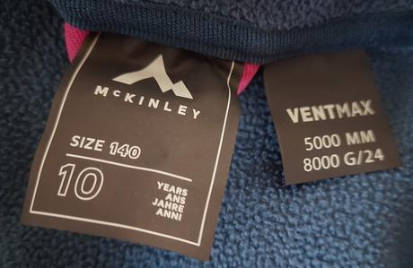 Softshelova bunda mckinley, mckinley,140