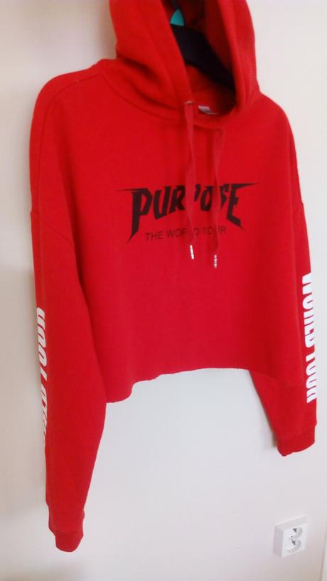 Dámska crop top mikina, s