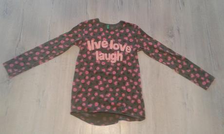 Dievčenské tričko s dlhým rukávom, 146