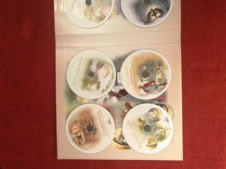 Anglické cd s rozpravkami, hudbou, 