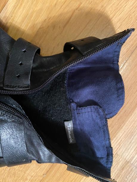 Kozene clenkove cizmy tamaris, tamaris,37
