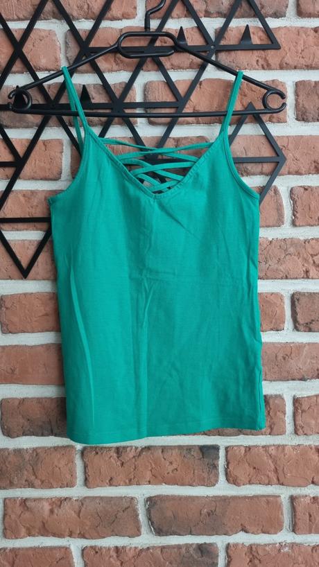 Krasne zelene tielko, amisu,xs