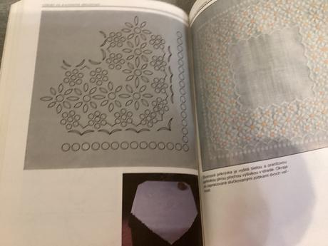 Plná a dierkovaná výšivka, 