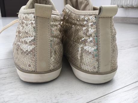 Guess tenisky zlaté, guess,37