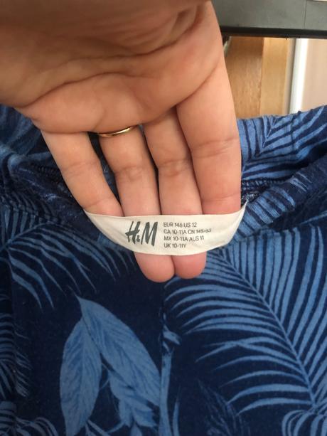 Voľné nohavice, h&m,146