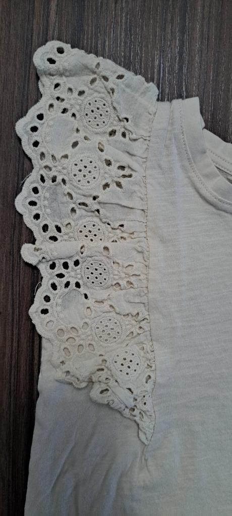 Tričko s volánom, h&m,110