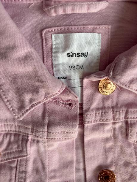 Detská riflova bunda, sinsay,98