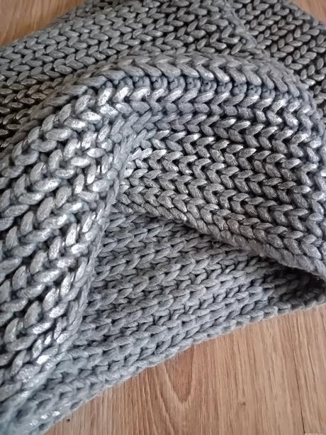 Strieborno-šedý šál/tunel, pepco