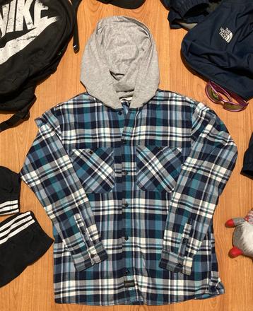 Chlapčenská košeľa s kapucňou, h&m,170