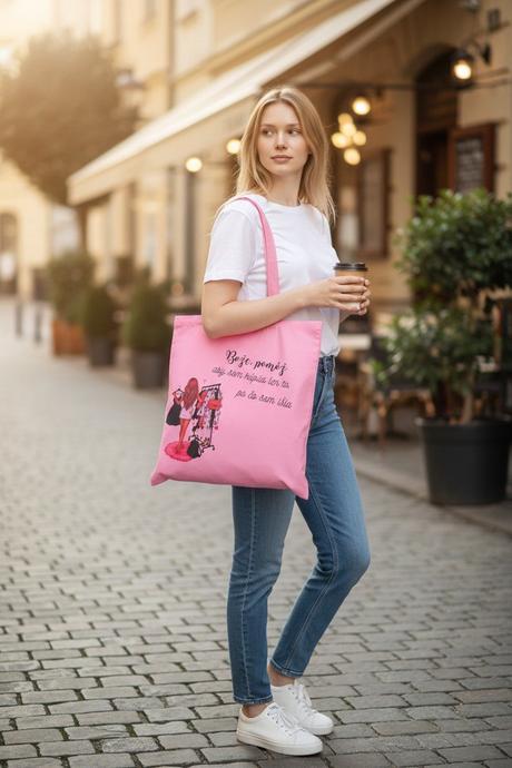 Bavlnená plátenná taška, 