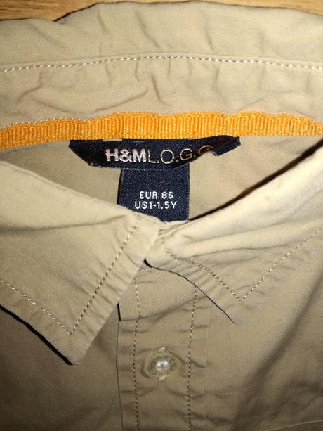 Košeľa, h&m,86