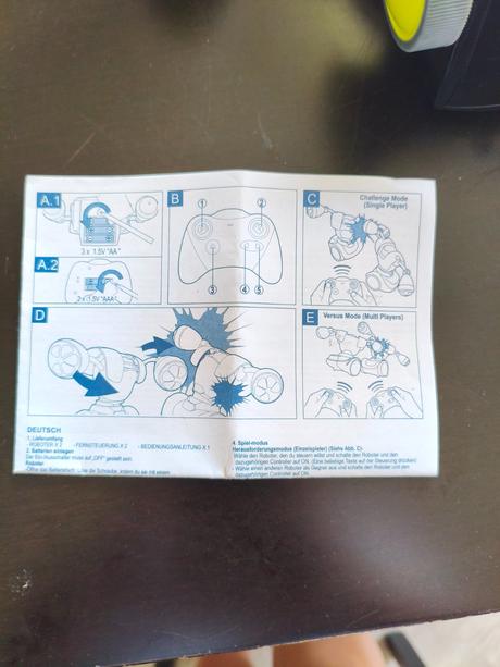 Hračka boxovací roboti, 