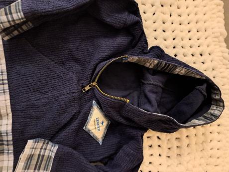 Modrá súprava nohavice - mikina, 74