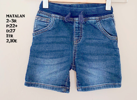 Riflové šortky, matalan,98