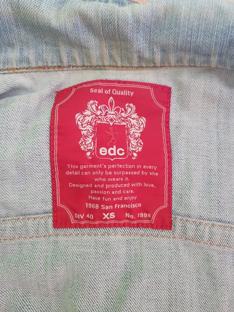 Riflová bunda, esprit,xs