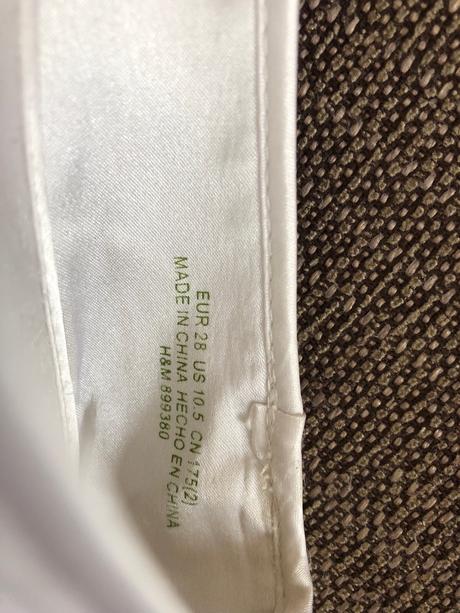 Plátené slávnostné balerínky, h&m,28