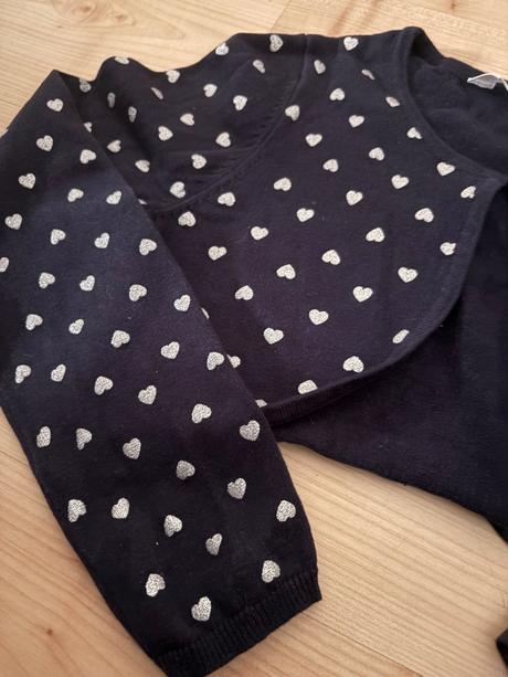 Bolerko srdiečko 8-10 rokov, h&m,140