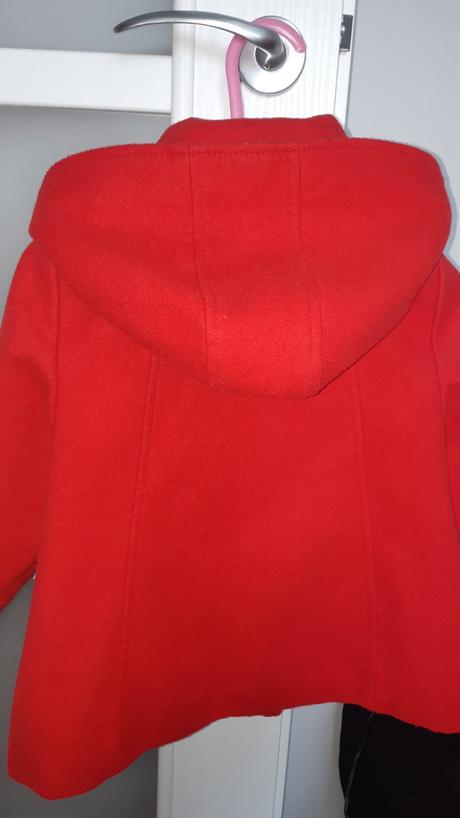 Cerveny prechodny kabatik, f&f,98