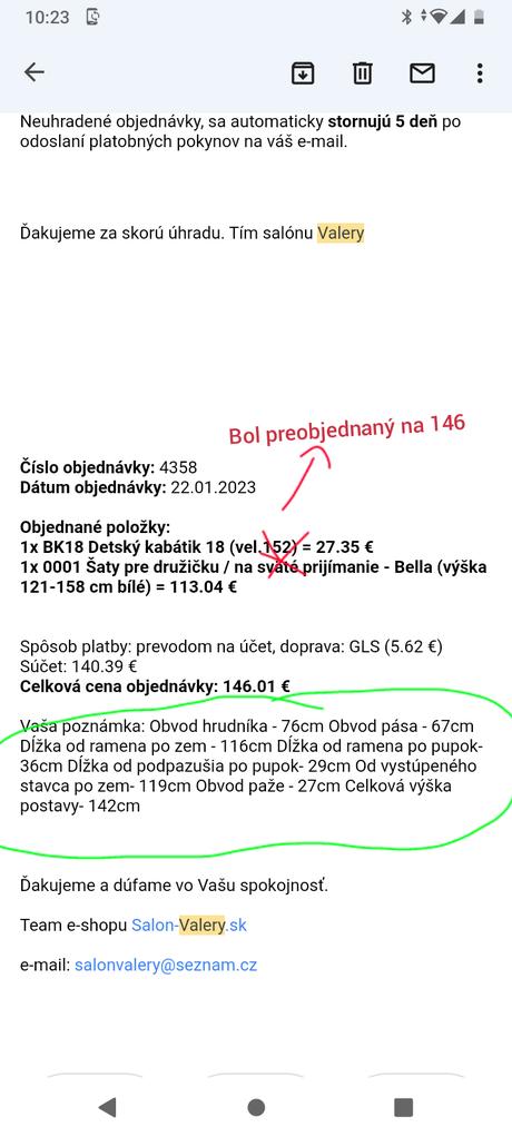 Šaty na 1.sv príjmanie, 146