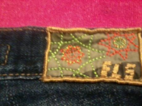 Dámske trištvrťové rifle  sports wear, 34