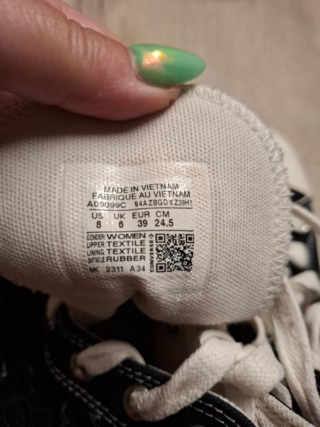 Tenisky converse, 39