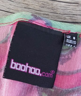 Dámske rúžové letné šaty, s