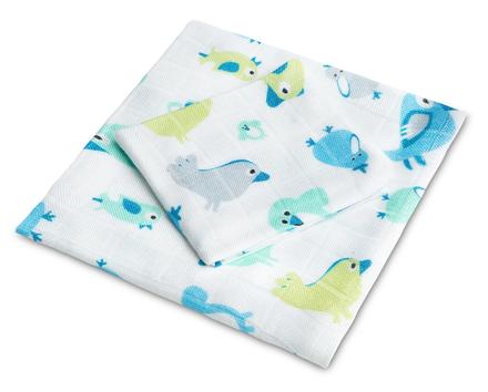 Sensillo sada bambusových plienok vtáky 30x30cm a, 