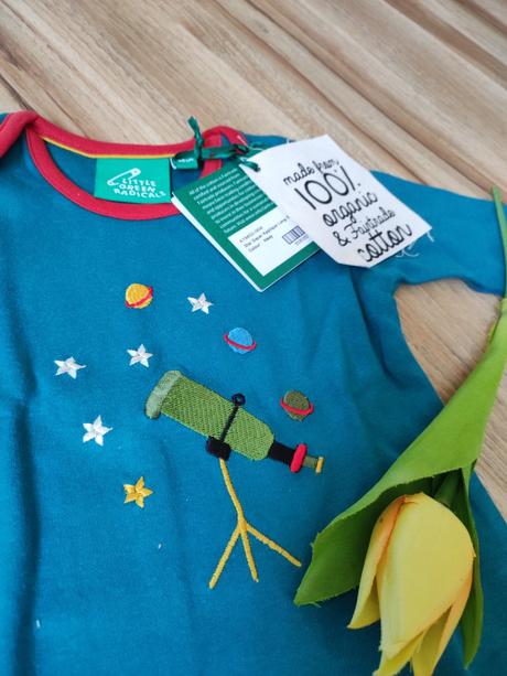 Baby tričko little green radi 100pro org. bavlna, 68