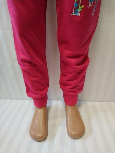 Dievčenské ružové tepláky love, n-feel, 128-134 cm, 128