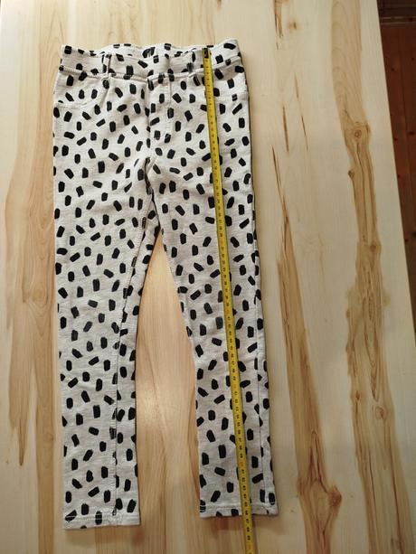 Mierne zateplené džegíny, h&m,128