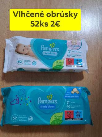Pampers vlhčené,