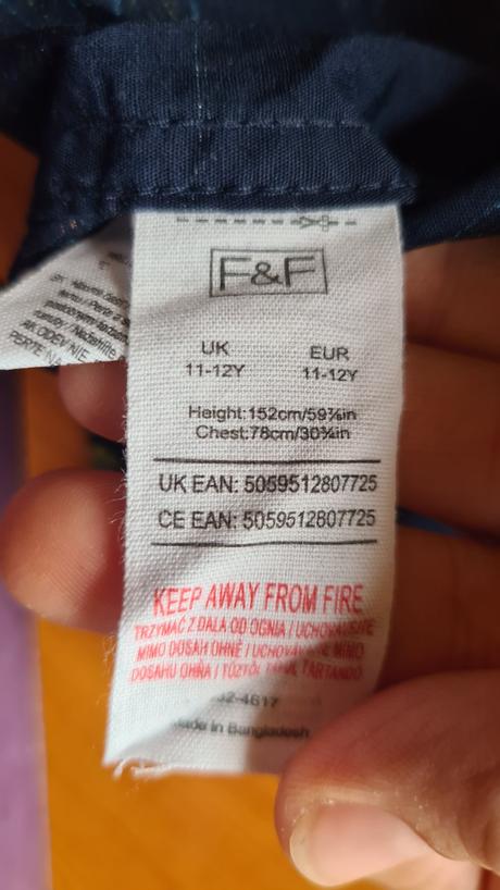 Košeľa s dinosaurami, f&f,152