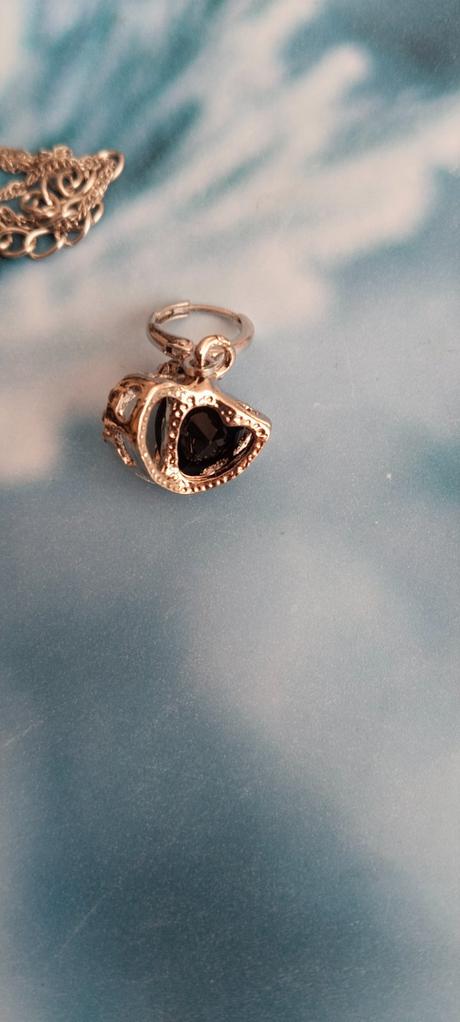 Súprava šperk, syntetický onyx  čierny kameň, 