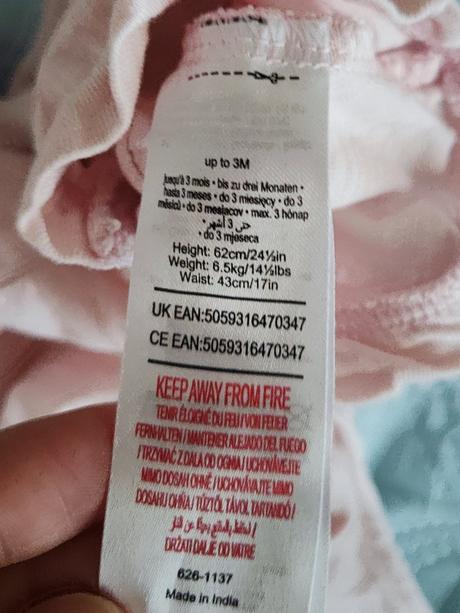 Šortky na traky, h&m,62