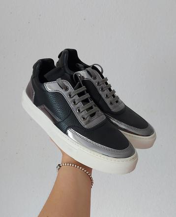 Dizajnové kožené tenisky, 37