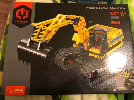 Stavebnica mechanical master 2in1, 