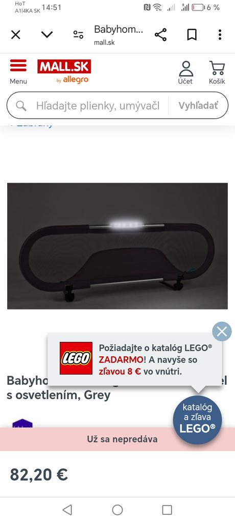 Zabrana na posteľ babyhome, šírka (cm): 45,dĺžka (cm): 150