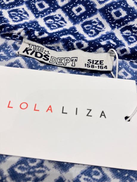 Dievčenská vzorovaná blúzka lola liza (158-164), 158 / 164