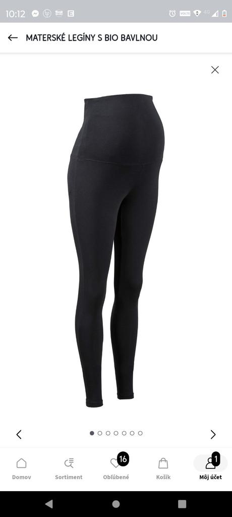 Tehotenské legíny 36/38, bonprix,m